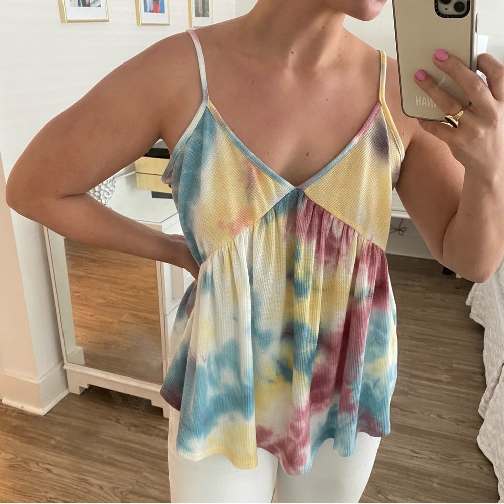 Tie dye tank top